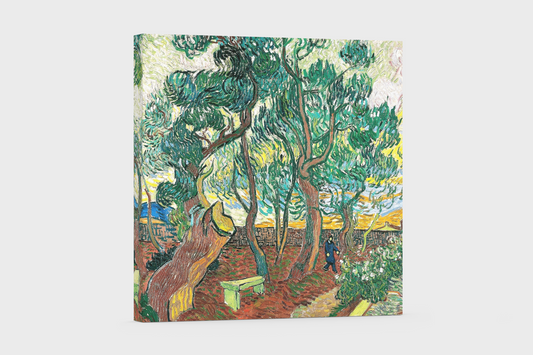 Van Gogh’s “Garden with Cypress Trees” – A Breathtaking Canvas Art Piece