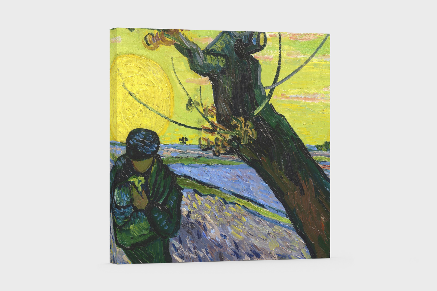 Vincent van Gogh's "The Pruning Worker" – A Burst of Sunlit Vibrancy