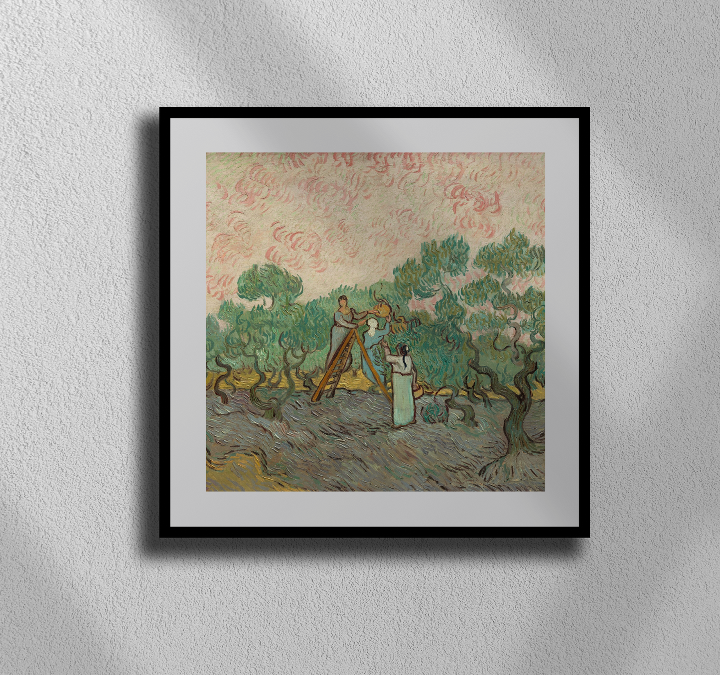 Vincent van Gogh’s "Women Picking Olives" – Expressive Canvas Masterpiece