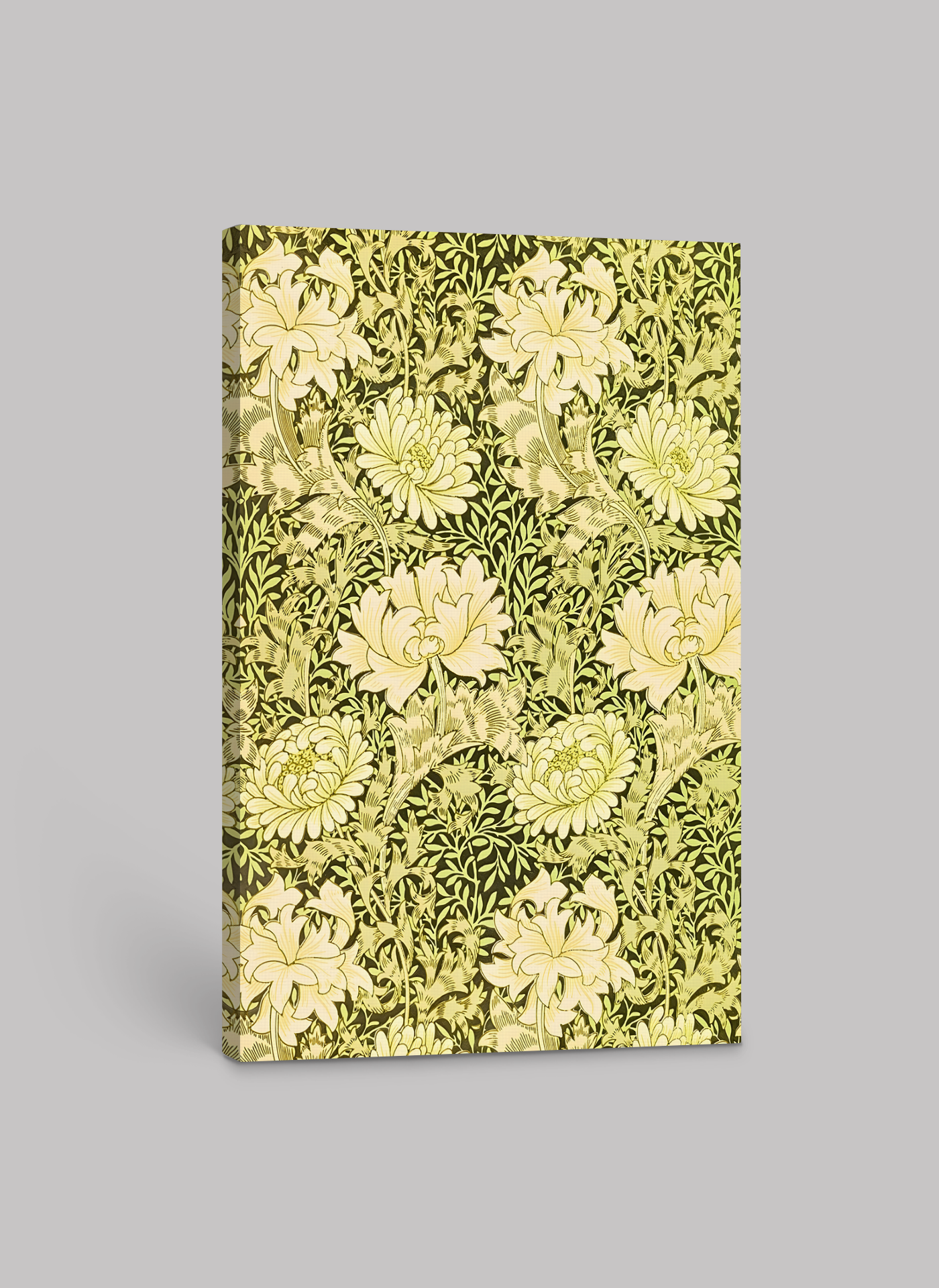 William Morris Chrysanthemum Pattern (1877) – Art Print on Canvas and Paper