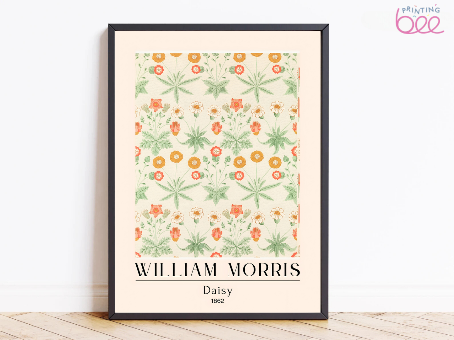 William Morris Daisy Pattern, 1862 - Canvas Art Print