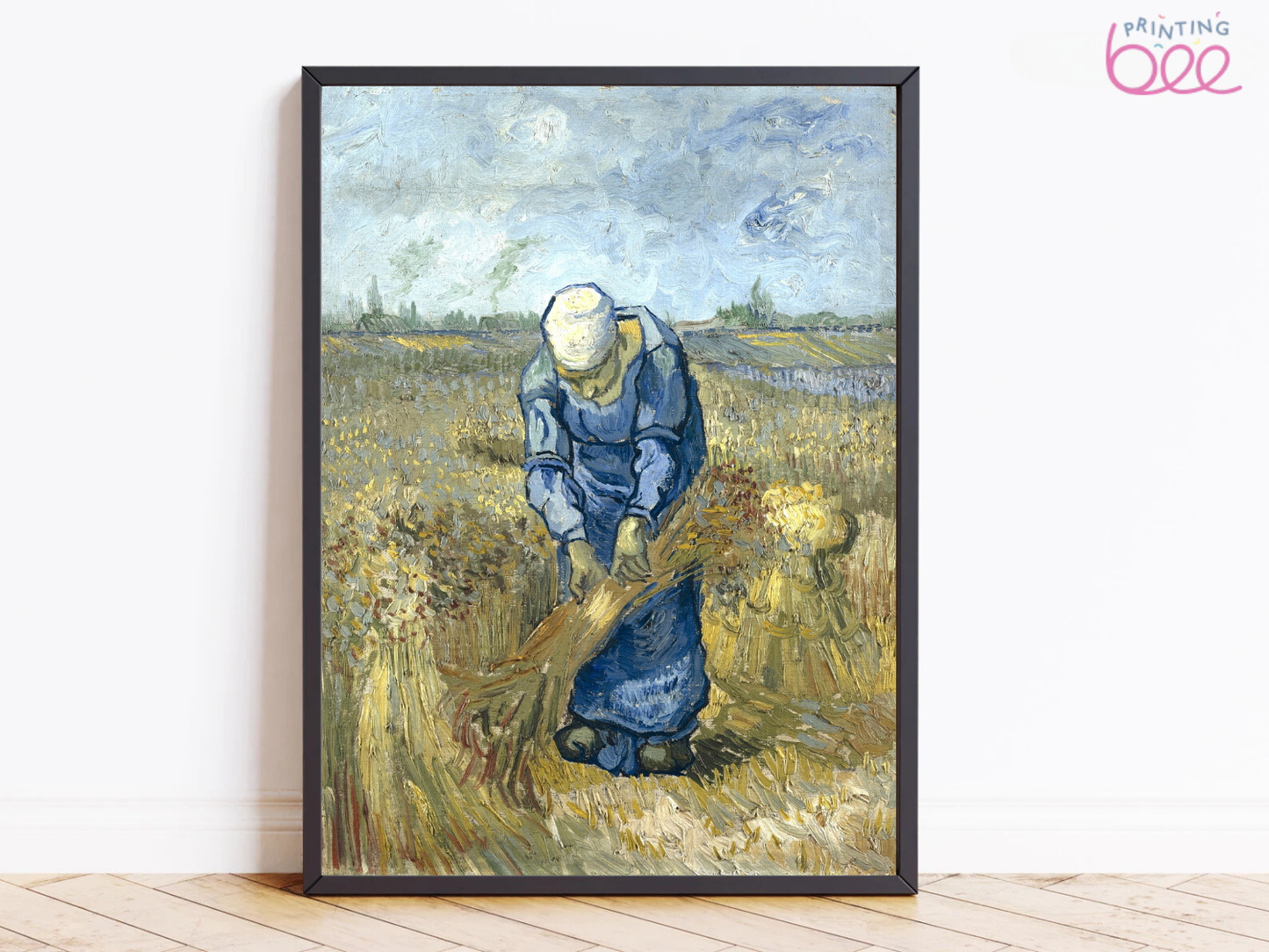 Vincent van Gogh’s "The Reaper" – Canvas Art Print