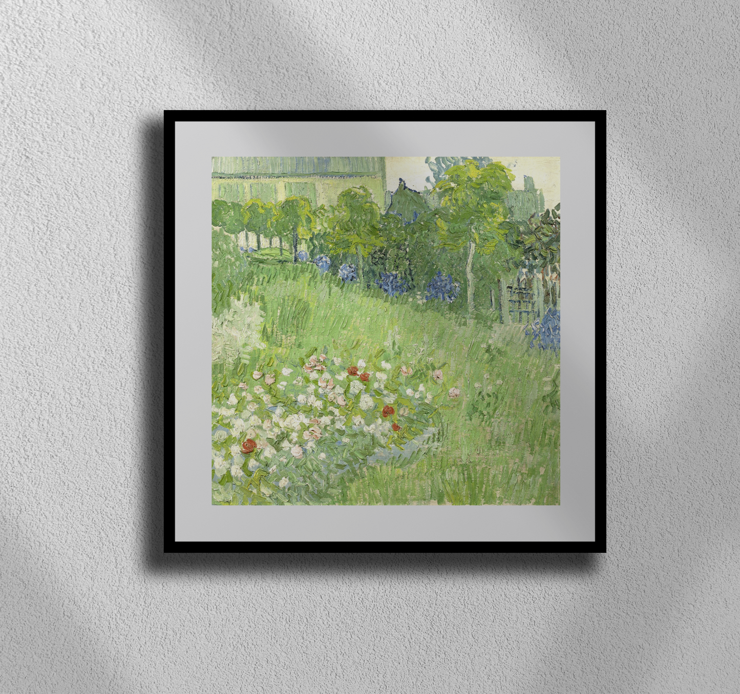 Vincent van Gogh’s “Garden with Flowers” – Canvas Art Print