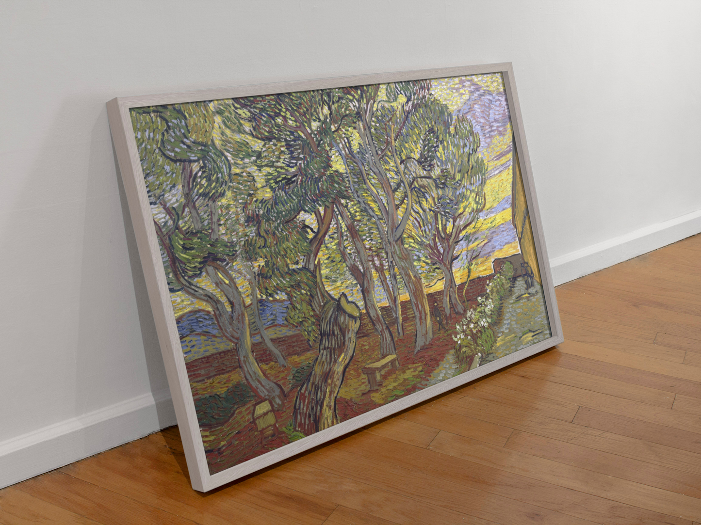 Vincent van Gogh’s “The Garden of Saint-Paul Hospital” – Stunning Canvas Art