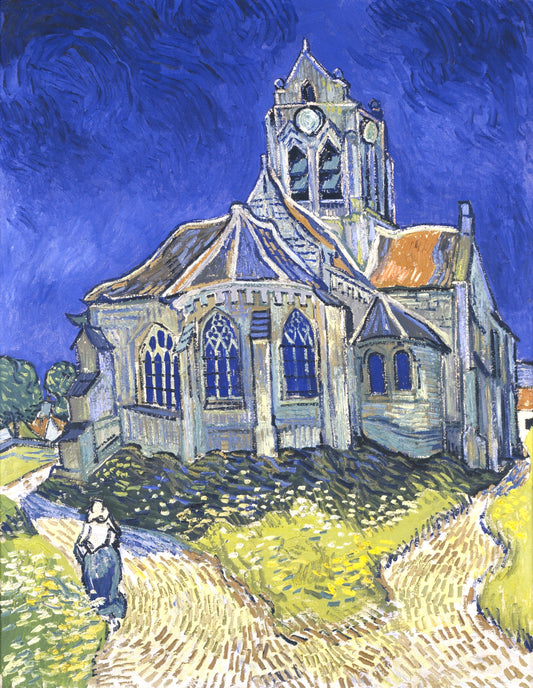 Vincent van Gogh's "The Church at Auvers" – Stunning Canvas Art Print