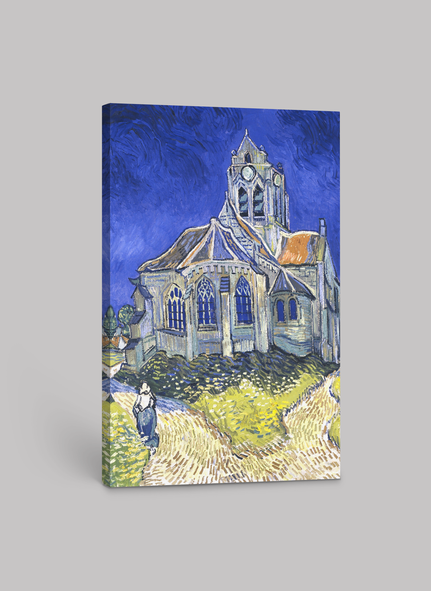 Vincent van Gogh's "The Church at Auvers" – Stunning Canvas Art Print