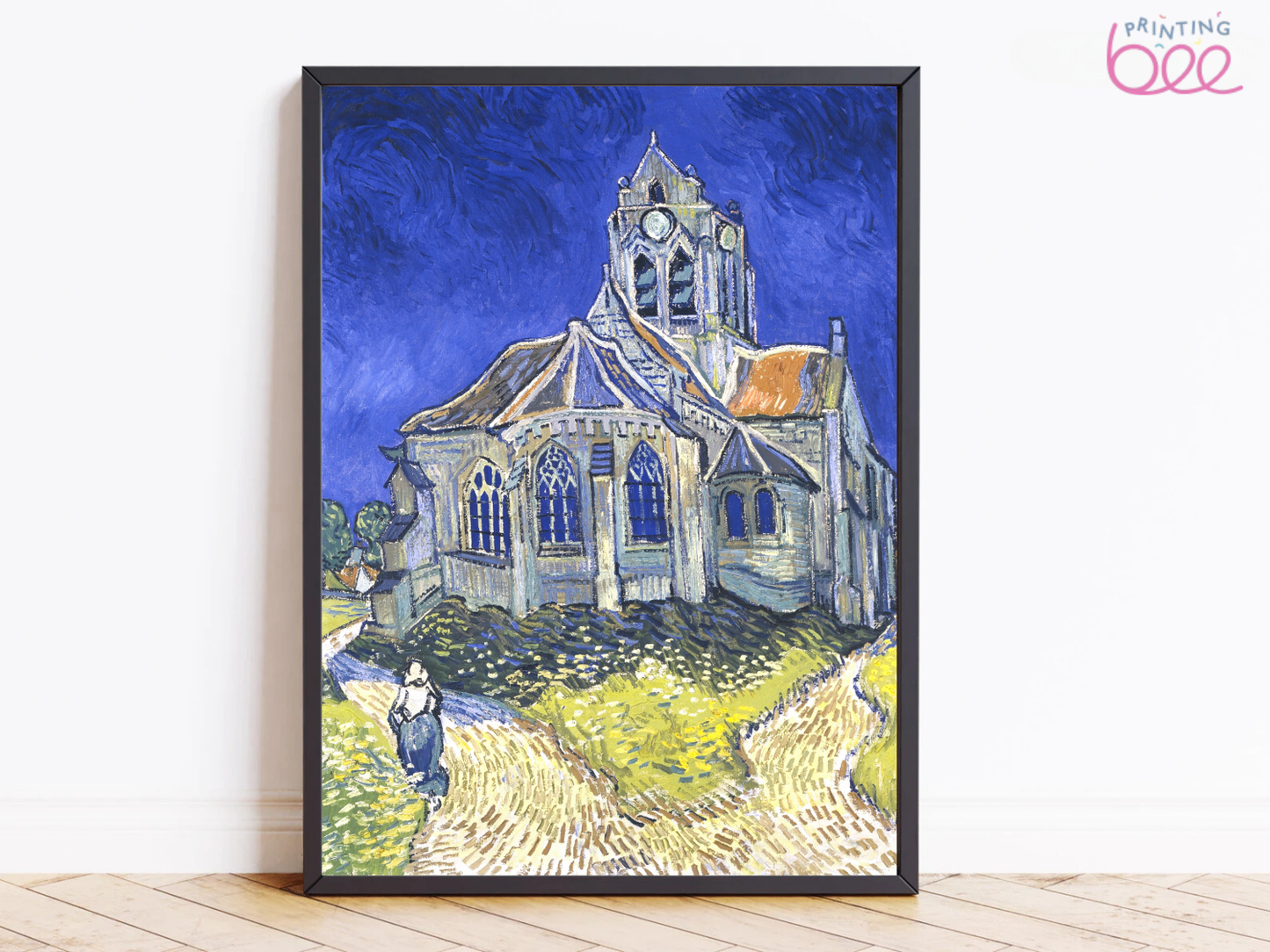 Vincent van Gogh's "The Church at Auvers" – Stunning Canvas Art Print