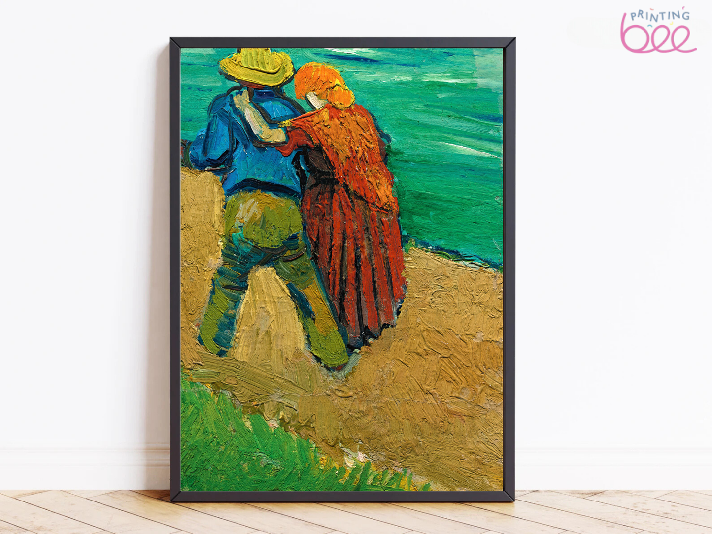 Vincent van Gogh’s “The Lovers” – Premium Canvas Art Print