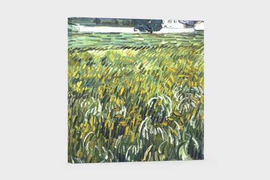 Van Gogh's "Field with Flowers Near Arles" - Immersive Canvas Print