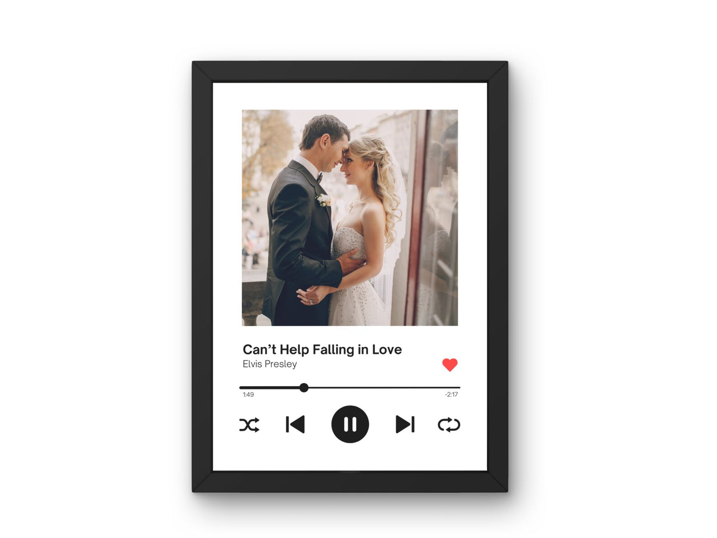 Personalised Spotify Song, Custom Music Gift For Him, Her, And Friends