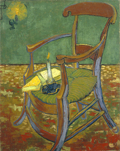 Vincent van Gogh’s “Van Gogh’s Chair” – Captivating Canvas Art Print