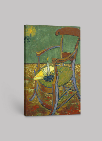 Vincent van Gogh’s “Van Gogh’s Chair” – Captivating Canvas Art Print
