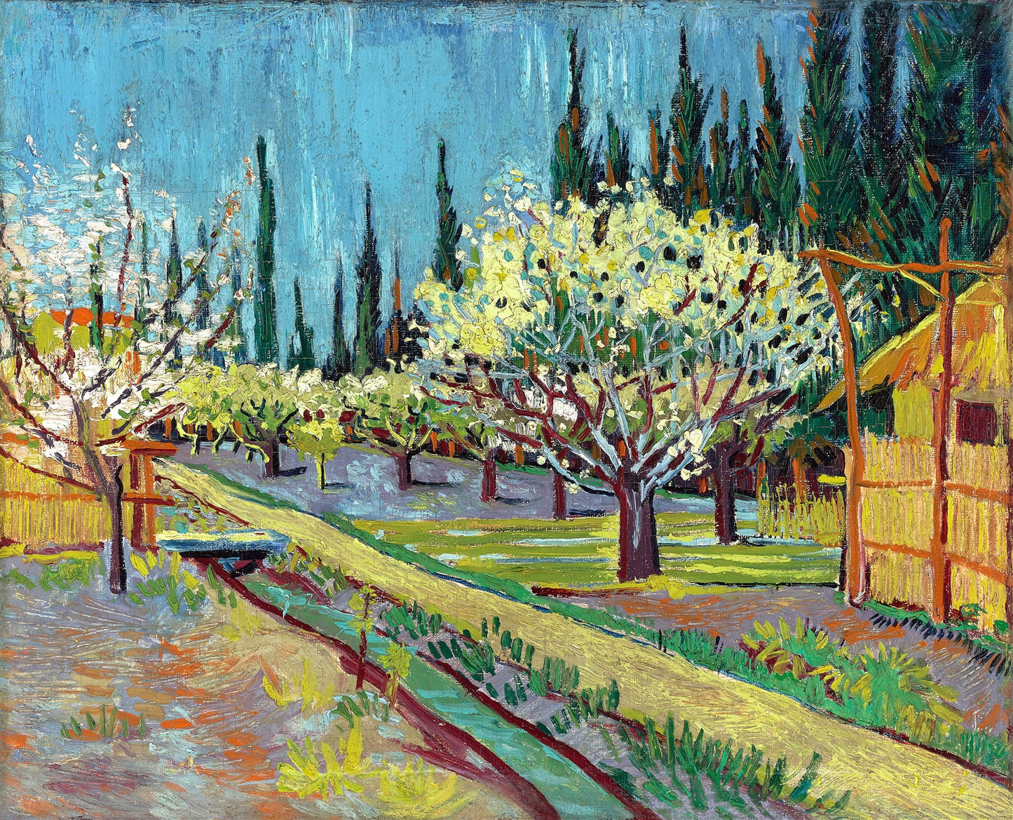 Vincent van Gogh’s “Orchard in Blossom” – Captivating Canvas Art
