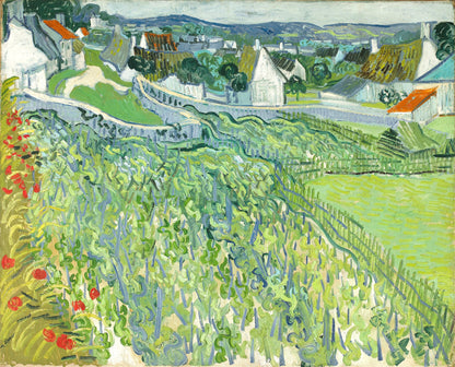 Vincent van Gogh’s "The Green Vineyard" – Premium Canvas Art Print