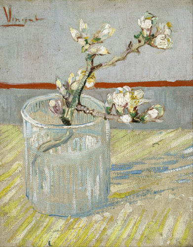 Vincent van Gogh’s “Sprig of Blossoms” – Exquisite Canvas Art Print