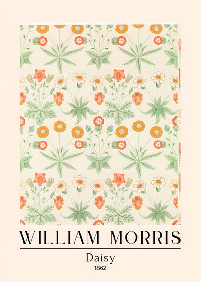 William Morris Daisy Pattern, 1862 - Canvas Art Print