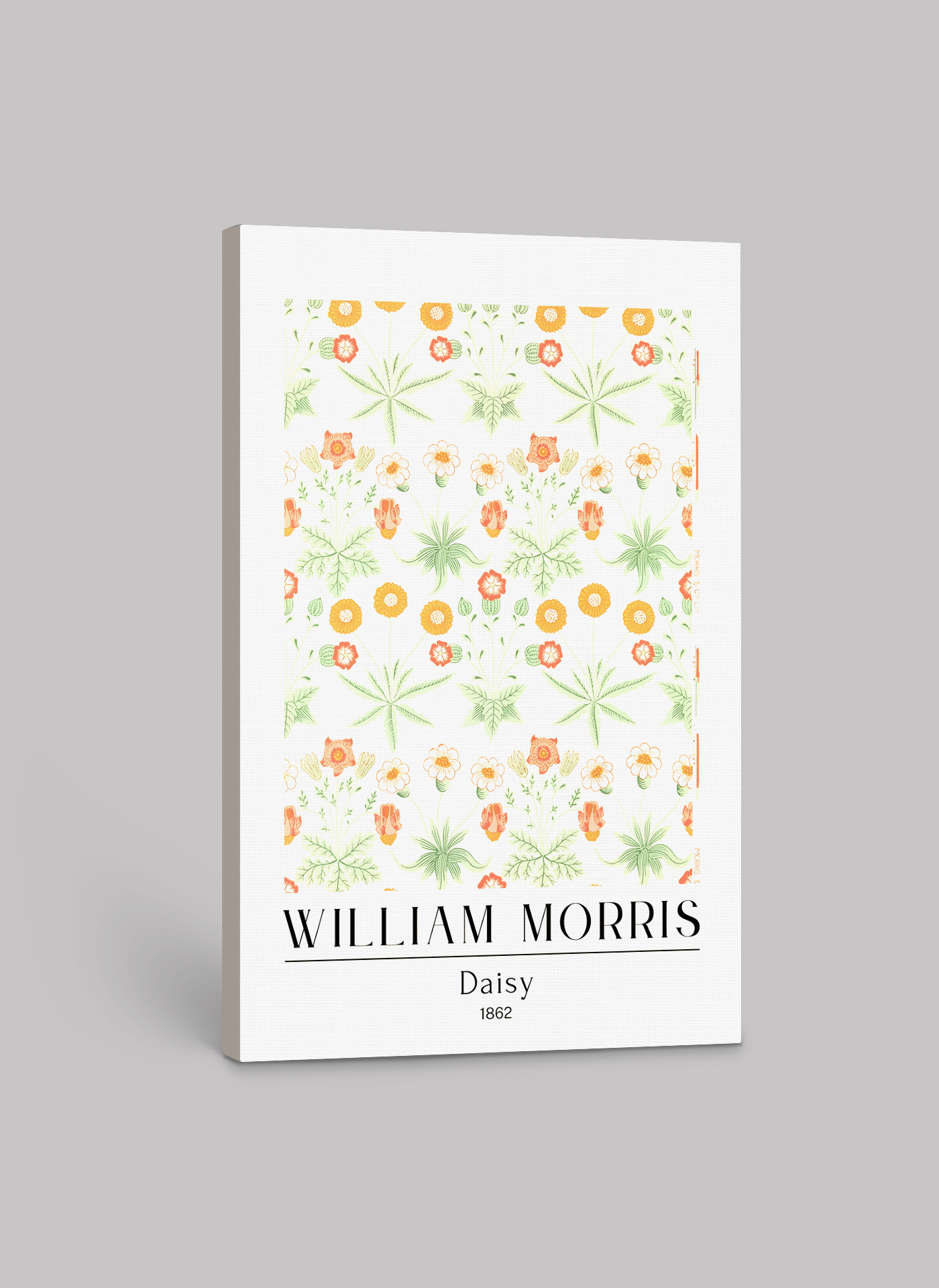 William Morris Daisy Pattern, 1862 - Canvas Art Print
