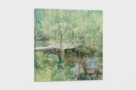 Monet's "The White Bridge" - Impressionist Canvas Art