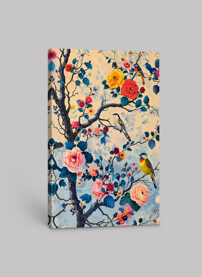 William Morris Birds & Blossoms – Vintage Floral Art Print on Canvas and Paper