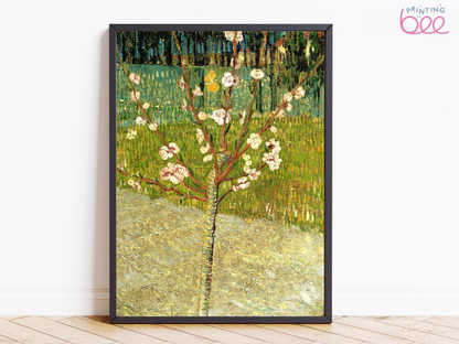 Vincent van Gogh’s "Blossoming Almond Tree" – Art Print on Canvas and Paper