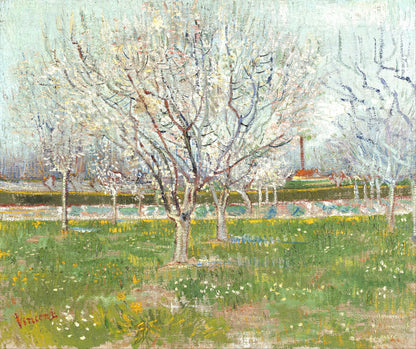 Vincent van Gogh’s “Orchard in Bloom” – Canvas Art Print