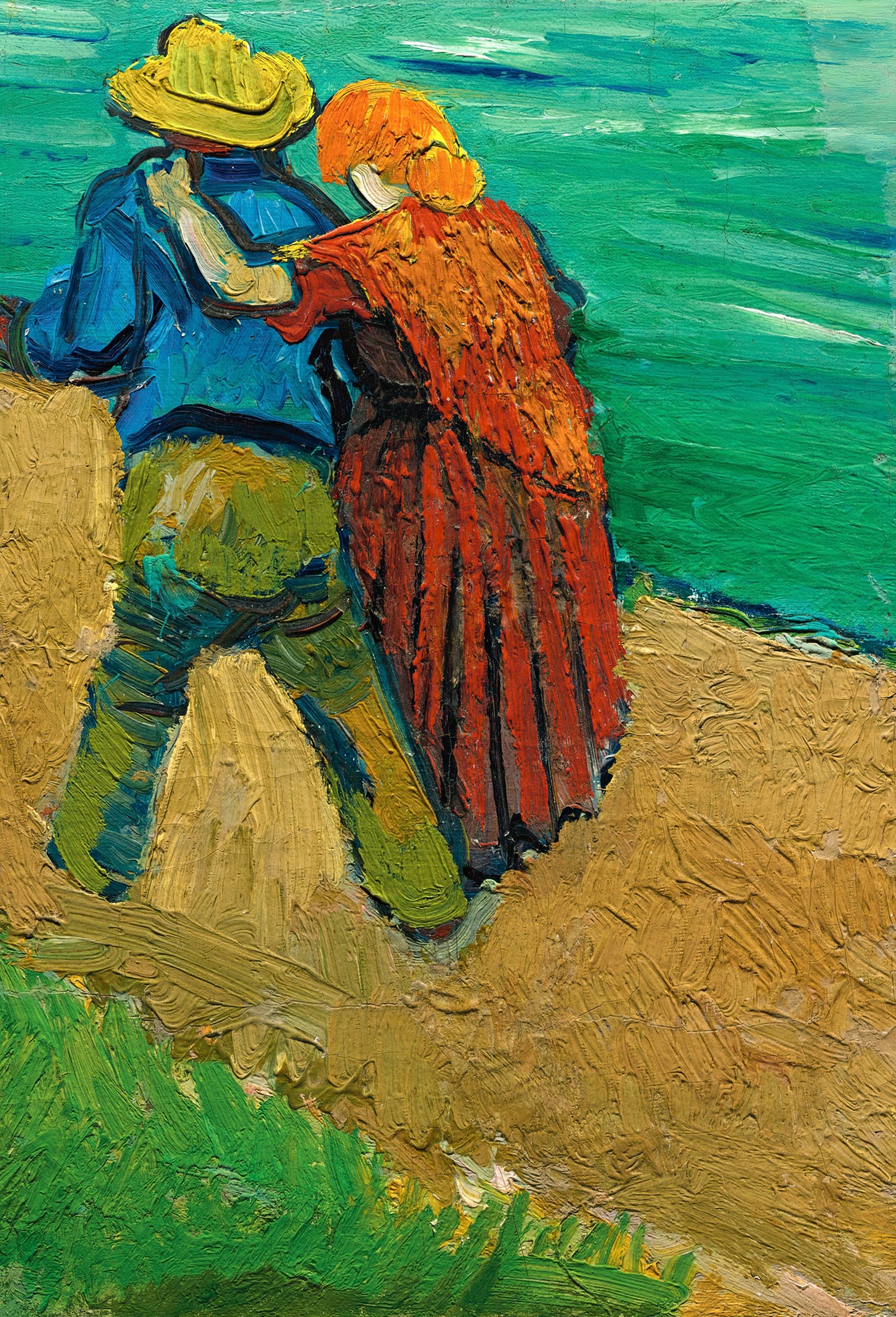 Vincent van Gogh’s “The Lovers” – Premium Canvas Art Print