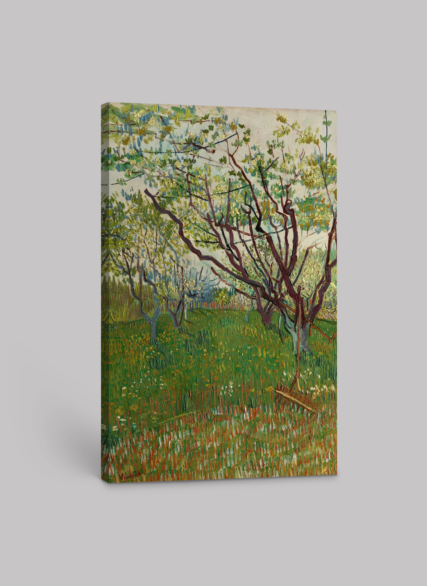 Vincent van Gogh's "Orchard in Blossom" – Framed and Canvas Art Print