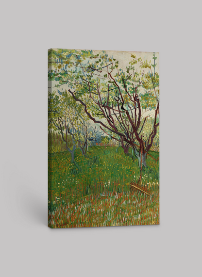 Vincent van Gogh's "Orchard in Blossom" – Framed and Canvas Art Print