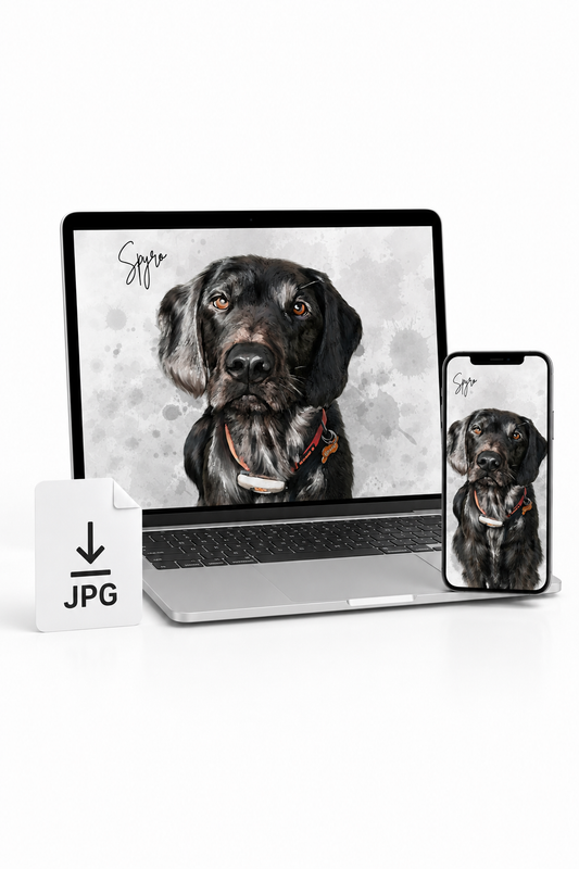 Digital Copy of Your Artwork - Sent to your email