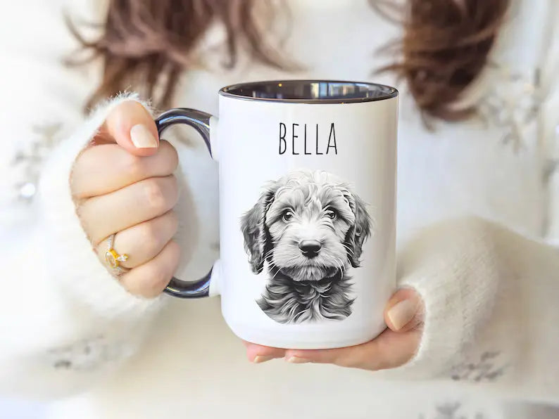 Custom Pet Mug Using Pet Photo + Name | Pet Memorial Gift