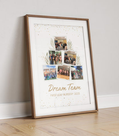 Work Leaver Dream Team Gift, Goodbye Colleague, Leaving Gift for Colleague, Goodbye Gift, Retirement Promotion Gift, Thank You Work Gift