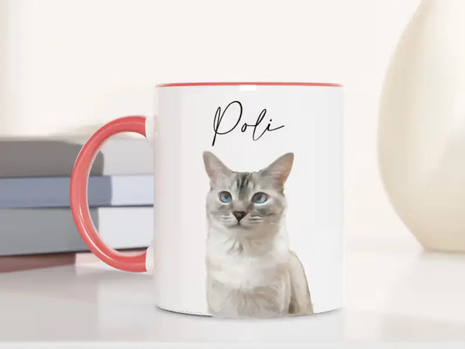 Custom Pet Mug Using Pet Photo + Name | Pet Memorial Gift