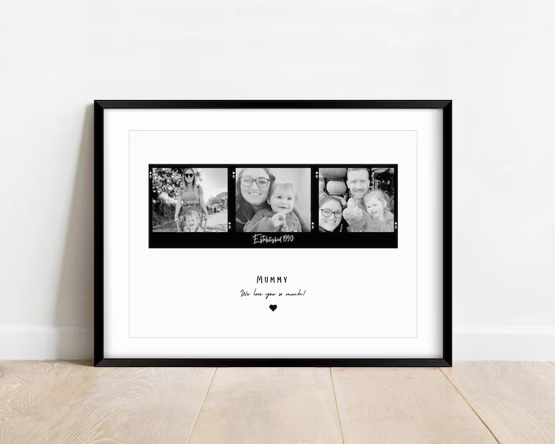 Personalised Mum Photo Print, Custom Gift for Mum, Birthday Gifts for Mother, Custom Photo Prints, Gift to Mum from Kids, Mothers Day Gift