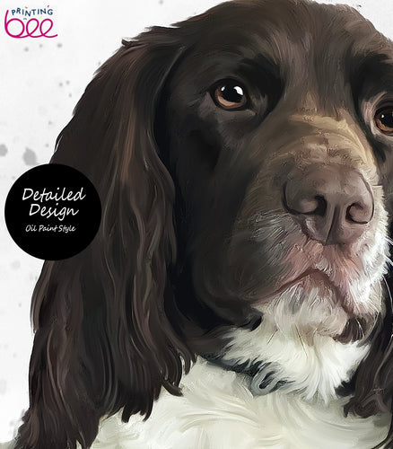 Personalised Watercolour Pet Portrait | Custom Pet Art Print | Pet Memorial Gift