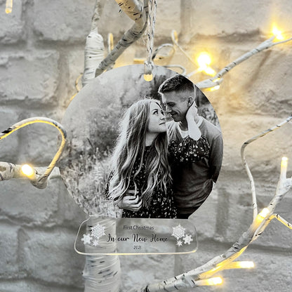 Personalised New Home Christmas Bauble