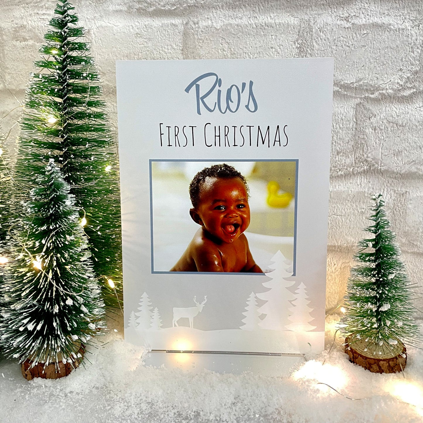 Baby's First Christmas Plaque