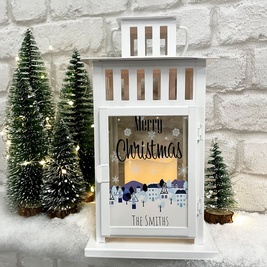 Personalised Christmas Lantern