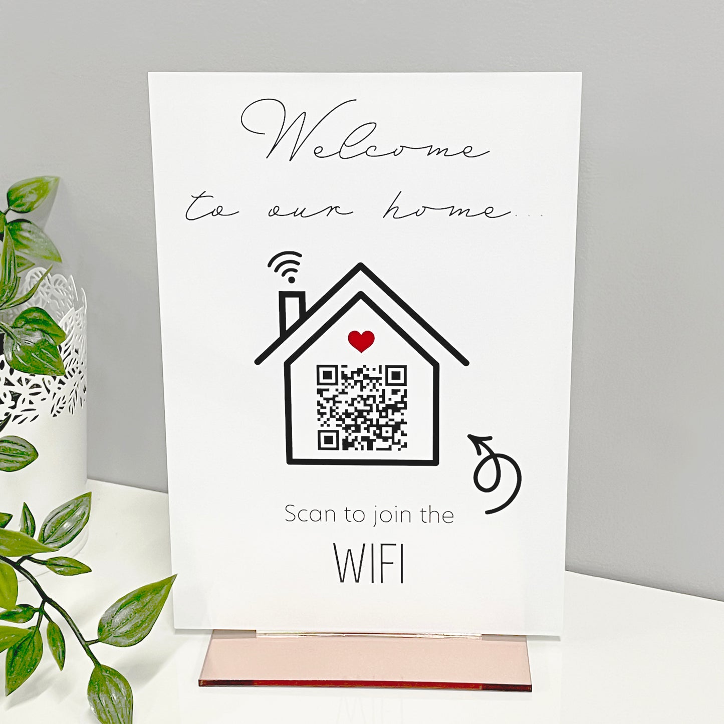 Personalised Acrylic Plaque
