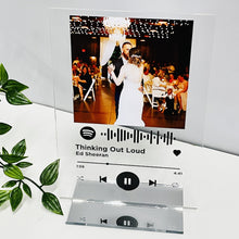 Load image into Gallery viewer, Personalised Spotify Song Plaque
